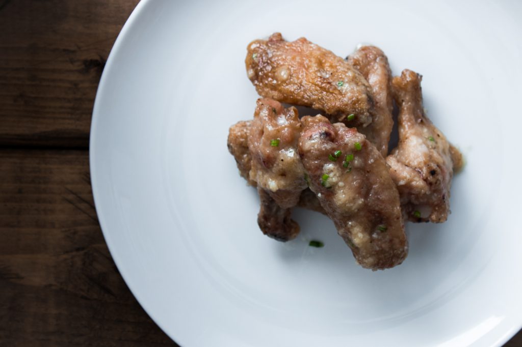 garlic parmesan chicken wings